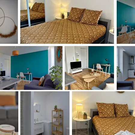 Le Tournassin-balcon-stationnement Gratuit דירה בורג-אן-ברס